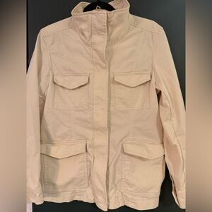 Banana Republic Cream Utility Jacket